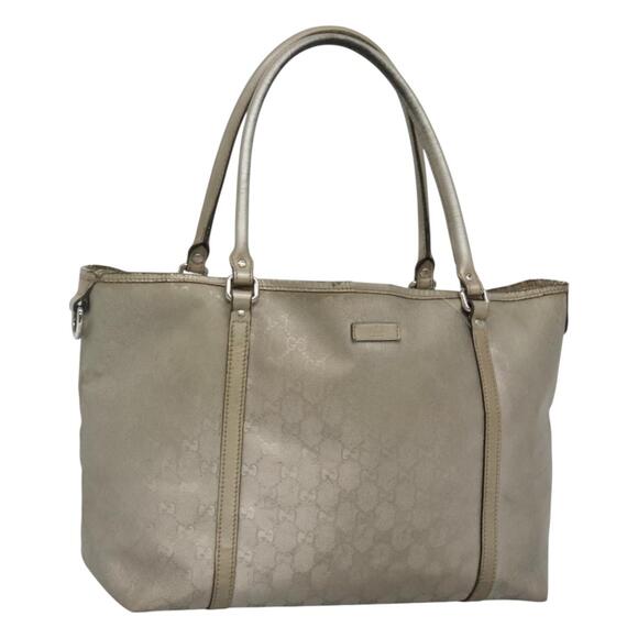 GUCCI GG Implementation Tote Bag Silver - Picture 1 of 16